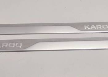 SKODA KAROQ LISTWY PROGOWE PRZÓD KOMPLET 57A853813B 57A853814B