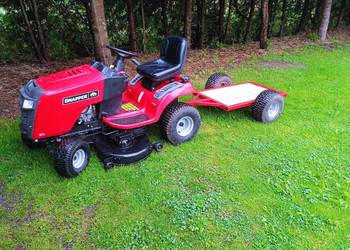 kosiarka traktorek snapper 17,5hp plus przyczepka