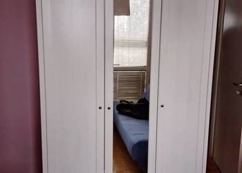 Szafa IKEA Aspelund biała 3-drzwiowa