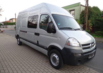 Opel MOVANO 2,5 DCI 145 KONI -L4 H3-MAX -JUMBO - KLIMATYZACJA ,6-OSÓB 2007R