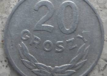 POLSKA-20 GROSZY-1965 r-AL-
