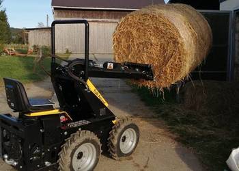 Mini ładowarka Tur Poland do stadniny koni Skid Steer Bobcat 