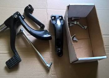 Dźwignia hamulca set lewy prawy cięgno Harley Davidson Sportster