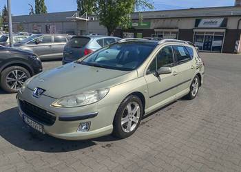Peugeot 407 SW 3.0 V6 LPG Automat | Panoramiczny dach | Hak | Toruń
