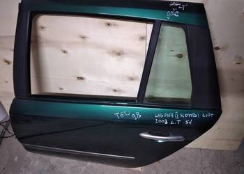DRZWI RENAULT LAGUNA II TYLNE  LEWE KOMBI METALIK TED98
