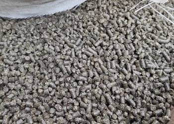 Pelet z łuski słonecznika