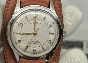 Klasyk szwajcarska *DELBANA* Vintage lata 50-te XXw