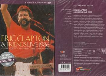 ERIC CLAPTON AND FRIENDS LIVE 1986  DVD