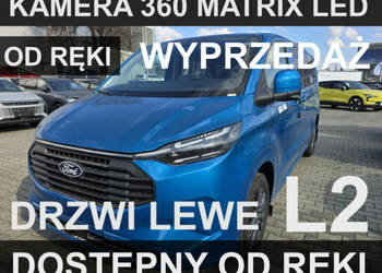 Ford Transit Custom Limited 150KM DrzwiLewe Matrix Led Kamera 360 od ręki …