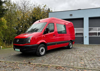Volkswagen Crafter 2.0 140KM*2013*L2H2*6 osobowy*Brygadówka*Klimatyzacja*T…