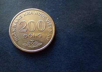 Stare monety 200 dong 2003 Wietnam