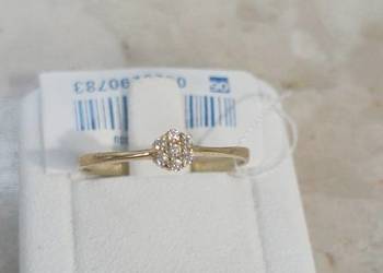 Złoty Nowy pierścionek roz.14. pr.333