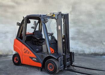 TRIPLEX • Wózek widłowy Linde H20-600 • wolny skok • 4 sekcje • LEASING