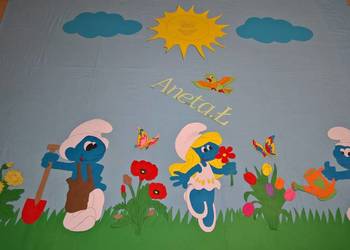 Dekoracje bajkowe  z brystolu