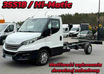 Iveco Daily 35S18 H DMC 3.5t Rama do zabudowy HI-MATIC Znikomy Przebieg 12…