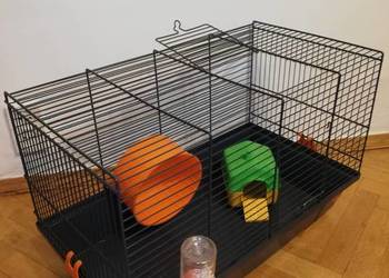 Klatka dla chomika, myszki, szczurka +akcesoria