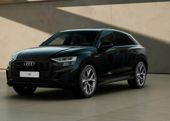 Audi Q8 MatrixHD_B&O_Kamera360_Hak_Panorama_Masaże_Webasto_Wentylacja_FV23%