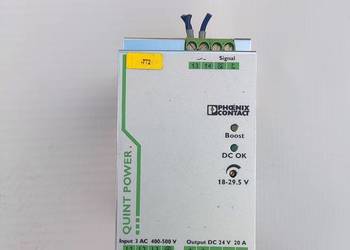 ZASILACZ PHOENIX CONTACT QUINT-PS/3AC/24DC/20 400V 20A 24V DC 2866792
