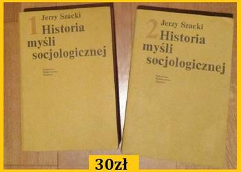 Historia myśli socjologicznej-Szacki /socjologia/historia