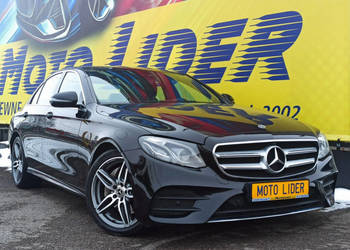 Mercedes E 220 4 MATIC, salon, I właściciel, bezwypadkowy, AMG Line W213 (…