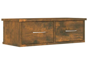 Szafka ścienna przydymiony dąb 60x26x185 cm WM-815078