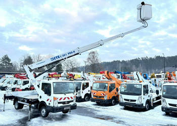 Nissan Cabstar Podnośnik Koszowy 20m CTE 201 PRO H Zwyżka UDT Wumag CMC GS…