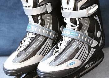 Hy Skate, łyżwy hokejowe rozmiar 39, wkładki 25 cm Ochraniacze