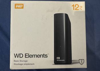 Dysk zewnętrzny WD Elements Desktop 12TB USB 3.2