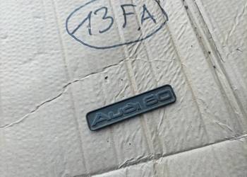 ZNACZEK EMBLEMAT NAPIS KONSOLI DESKI  AUDI 80 B3 B4