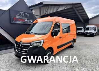 Renault Master L2H2 średniak 7-osobowy lift brygadówka doka 50tys.km pełna…