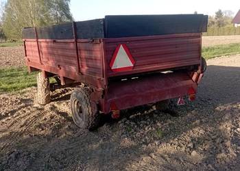 Rozrzutnik obornika dwuosiowy