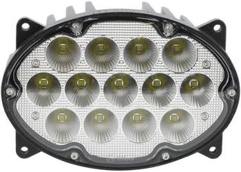 Lampa robocza LED, owalna 65W 5200lm 10/30V 161x110x90 mm światło rozprosz…