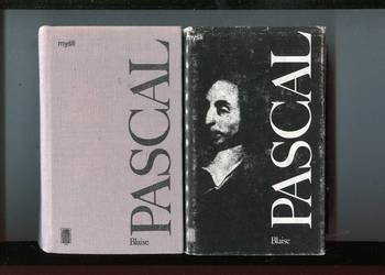 Myśli - Blaise Pascal  2 egzemplarze