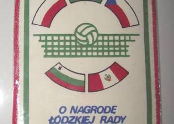 Turniej Piłki Siatkowej Kobiet Łódź 1980 proporczyk