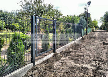 Ogrodzenie panelowe H-1,03m RAL fi 4mm systemowe