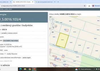 Działka budowlana w Rżyskach