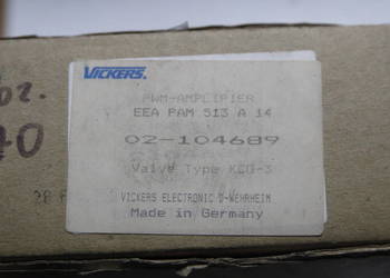 Vickers PWM-AMLIPIER EEA PAM 513 A14