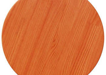 Blat stołu okrągły woskowy brąz Ø30x25 cm drewno sosnowe WM-847124