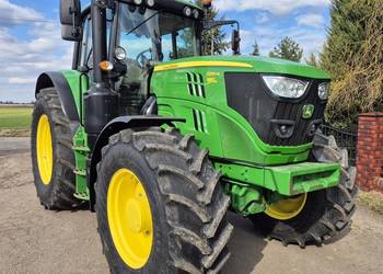 John Deere 6155M nie pracował w rolnictwie Pneumatyka z Niemiec