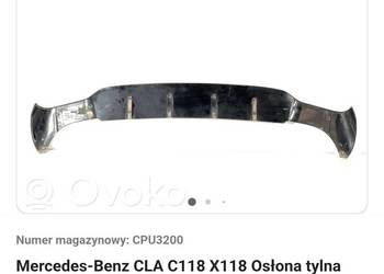 Osłona tylna podwozia mercedes cla