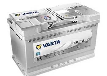 Akumulator 80Ah 800A VARTA AGM Silver Dynamic F21 A6 DARMOWA DOSTAWA !!!