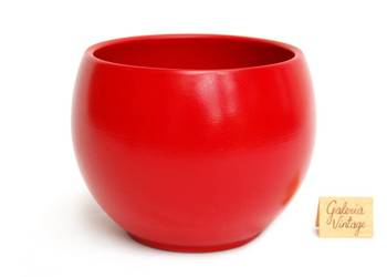Osłonka ceramiczna, kula, kulista, czerwona, śr. 11,7