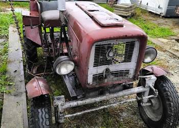 Traktor SAM, esiok,  ANDORIA ES 7,papaj z kosiarką listwową, podnośnik