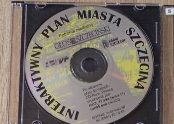 Interaktywny plan miasta szczecina na płycie CD