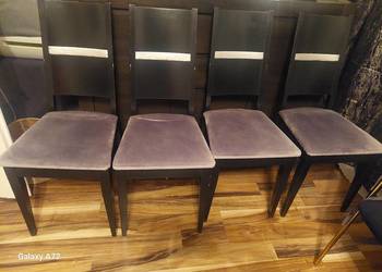 Drewniane krzesłac4 sztuki