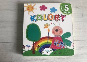 Książka dla dzieci Kolory nauka kolorów wyjmowane elementy!