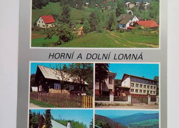 Pocztówka Czeska z lat 90-tych + Znaczek.