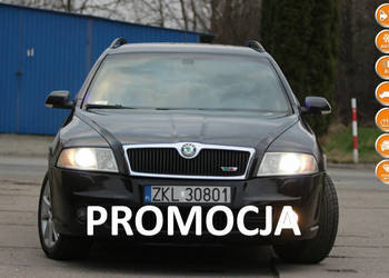 Škoda Octavia 2007r. 2.0 TDI RS 170KM Skóry ALUSY Hak Kombi Zamiana xenon …