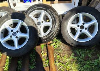 Kola aluminiowe 15" z oponami zimowymi