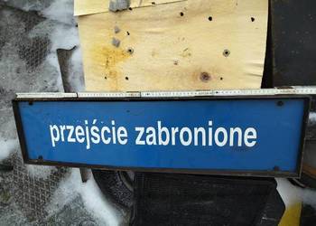 TABLICA INFORMACYJNA METALOWA